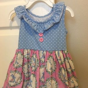 Eleanor Rose size 2 bunny dress